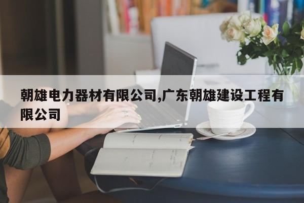 朝雄电力器材有限公司,广东朝雄建设工程有限公司
